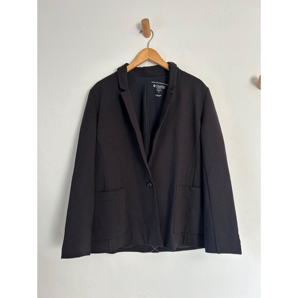 Coolibar Women's Medium Black Blazer UPF 50+ With Pockets - Picture 3 of 12